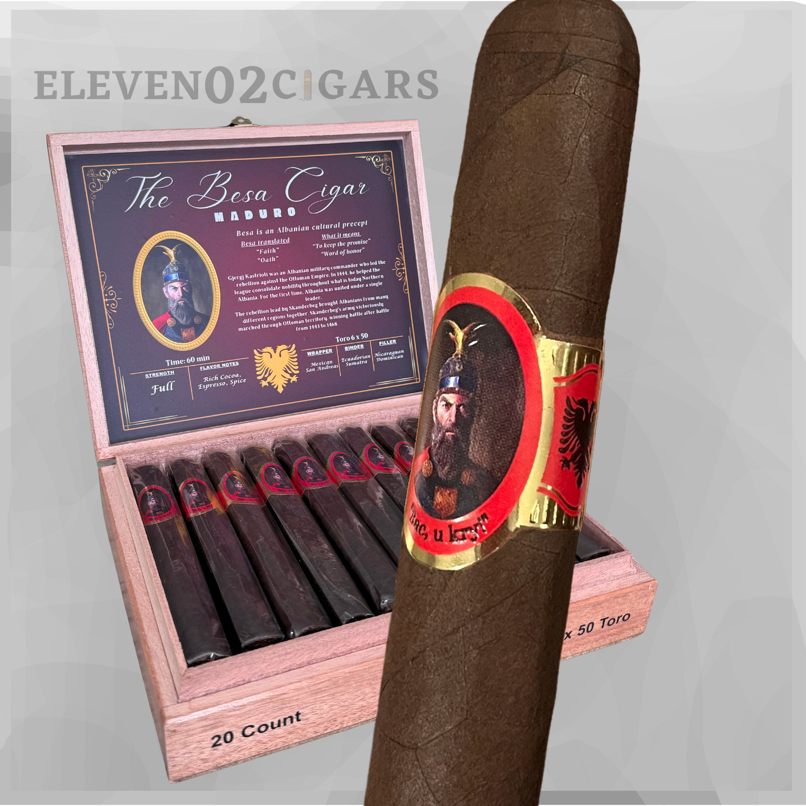 Besa Maduro Toro (Box of 20)